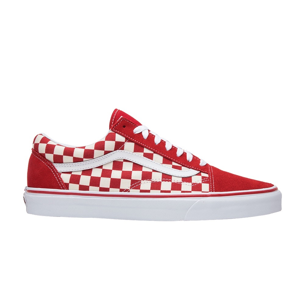 Vans Primary Check Old Skool Red Checkerboard